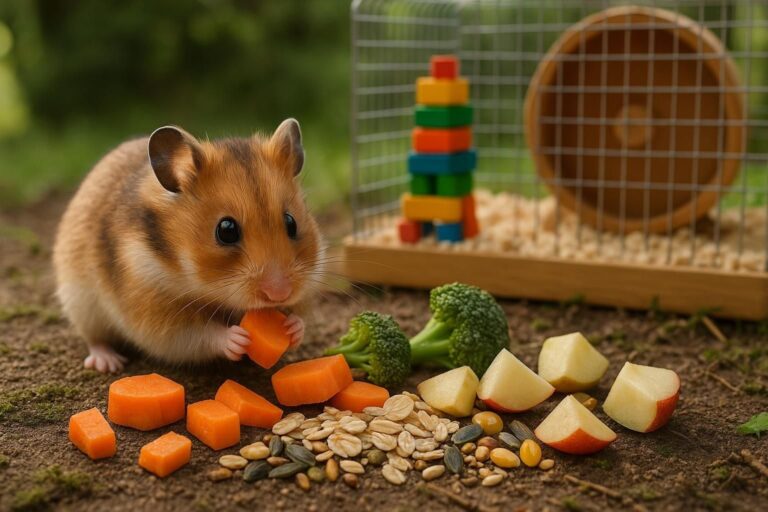Découvrez les aliments à privilégier pour une alimentation saine et équilibrée de votre hamster. Apprenez tout sur les fruits, légumes et graines recommandés pour assurer le bien-être de votre petit compagnon à quatre pattes.